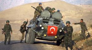 Erdogan: a hadsereg eddig 109 négyzetkilométert vont...