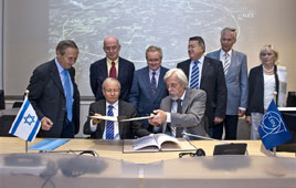 Israel accepted as associate member of CERN