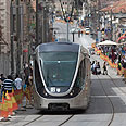 Jerusalem: Stones hurled at Light Rail, bus