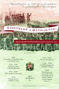 Orbán Viktor ünnepi beszéde a Kossuth téren