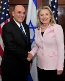 Israeli Vice Prime Minister, Shaul Mofaz, to U.S. Secretary of State Clinton: