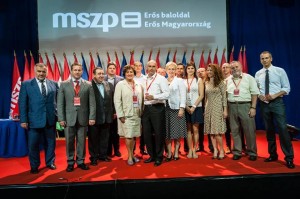 A Magyar Szocialista Párt szombati tisztújító kongresszusának személyi döntései.