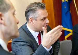 Strasbourgban folytatott megbeszélést Manfred Weberrel Takács Szabolcs