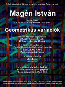 Magén István : Geometrikus variációk