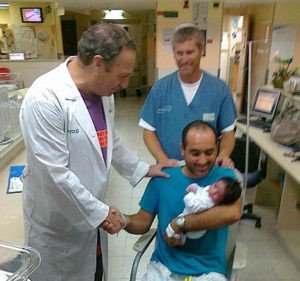 shooting victim gives birth to son