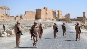 Palmürában építenek katonai bázist az oroszok
