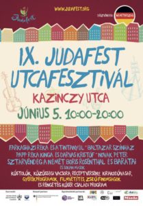 Judafest utcafesztivál a Kazinczy utcában