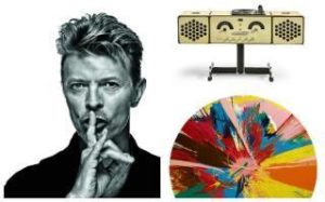 Elárverezik Dawid Bowie gyűjteményét