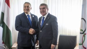 Orbán Viktor miniszterelnök megbeszélést folytatott Thomas Bachhal Rio de Janeiróban