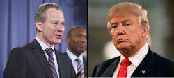 Eric Schneiderman and Donald Trump