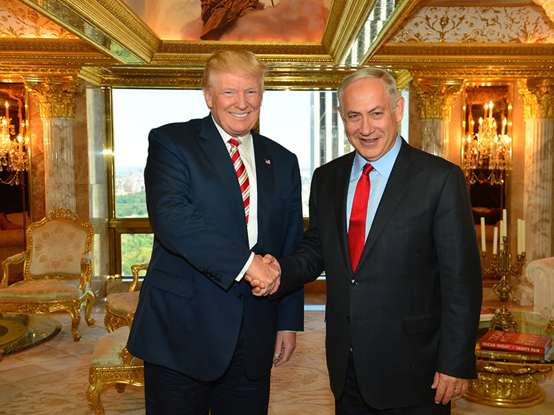 PM Netanyahu meets with US presidential candidates