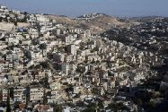The eastern Jerusalem Arab neighborhood of Ras el Amud.