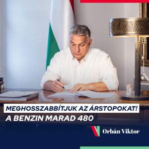 Az élelmiszer- és a benzinárstopot október 1-ig, a...