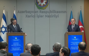 Gideon Sa’ar izraeli külügyminiszter látogatását követő...